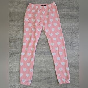 Wildfox Baby Love Sweatpants Peony Heart